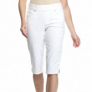 Gloria Vanderbilt Avery skimmer pants white NWT